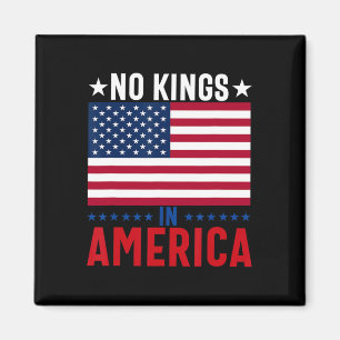 Aimant No Kings In America Flag Protest Save Democracy 5