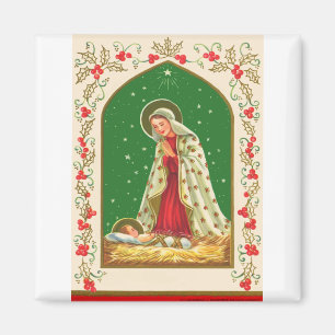 Aimant NOB165 Mary et bébé Jesus.tif