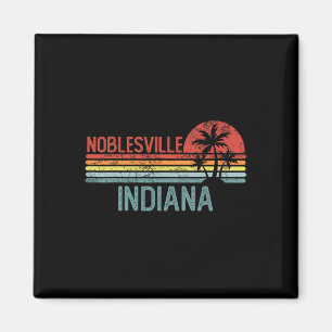Aimant Noblesville Indiana Drôle Voyage Usa Ville Maison