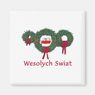 Aimant Noël 2 de la Pologne