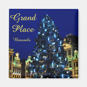 Aimant Noël à Bruxelles, Belgique