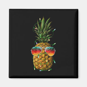 Aimant Noël à l'ananas en juillet Noël à l'ananas Su