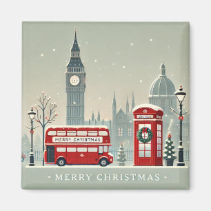 Aimant Noël à Londres   Big Ben & Londres festif