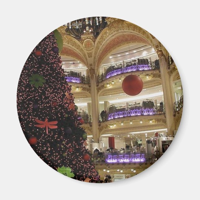 Aimant Noël à Paris (Devant)