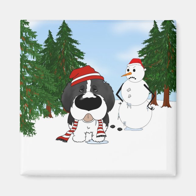 Aimant Noël à Terre-Neuve (Devant)