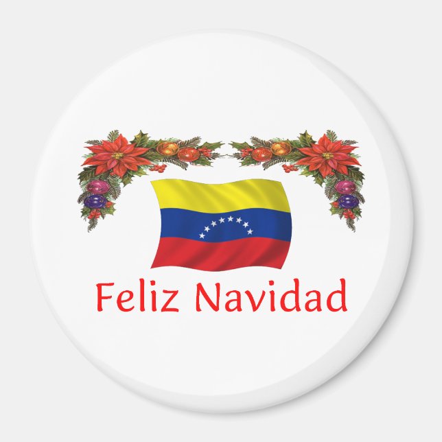 Aimant Noël au Venezuela (Devant)
