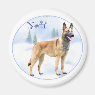 Aimant Noel Belge Malinois