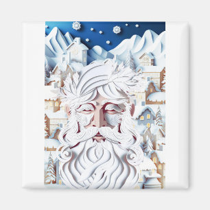 AIMANT NOËL BLANC