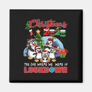 Aimant Noël Celui Où Nous Étions Dans Le Pengui De Lockdo