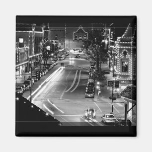 Aimant Noël dans la ville