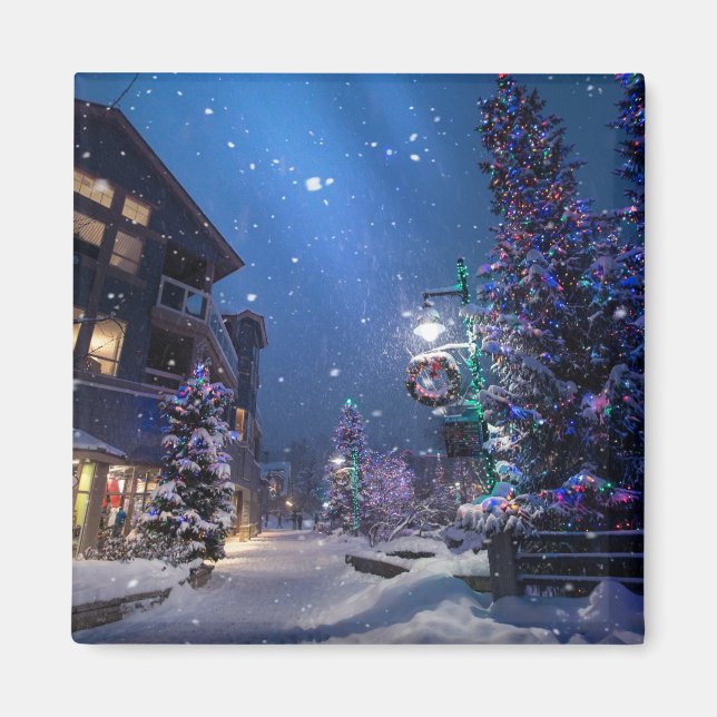Aimant Noël dans le village de Whistler, Canada   (Devant)
