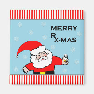 Aimant Noël de pharmacien