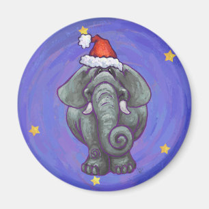 Aimant Noël des éléphants