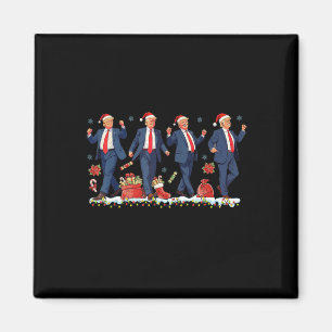 Aimant Noël Donald Trump Président 2024 Dancing Funn