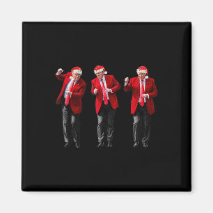 Aimant Noël Donald Trump Président 2024 Dancing Funn