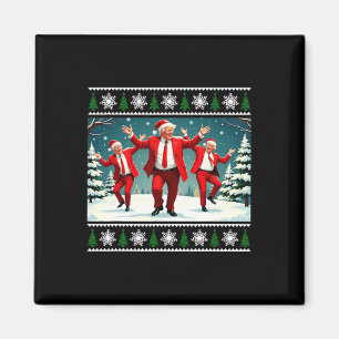 Aimant Noël Donald Trump Président 2024 Dancing Funn