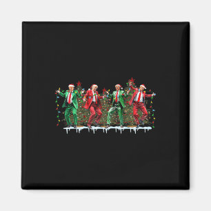Aimant Noël Donald Trump Président 2024 Dancing Funn