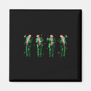 Aimant Noël Donald Trump Président 2024 Dancing Funn