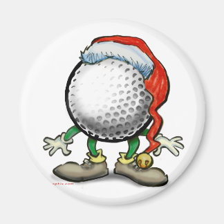 Aimant Noël du golf