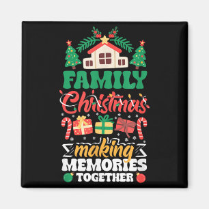 Aimant Noël en famille créant des souvenirs ensemble