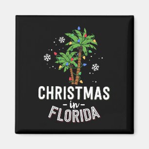 Aimant Noël En Floride Pont Les Palmiers Famille Va