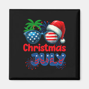 Aimant Noël en juillet été plage Hawaii Père Noël États-U