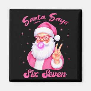 Aimant Noël féminin dit Six Septembre Noël 67 Mème Xmas