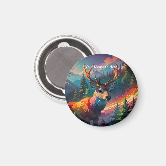 Aimant Noël hiver Wonderland (Recto/Verso)