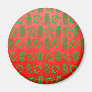 Aimant Noël Honu Et Tiki
