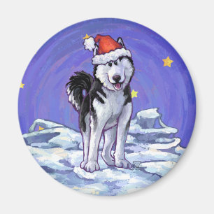 Aimant Noël Husky