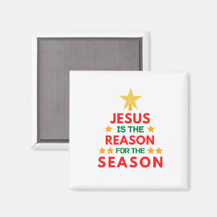 Aimant Noël Jésus est la raison de la saison