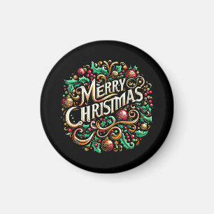 Aimant Noël Joyeux Noël Matin Joyeux