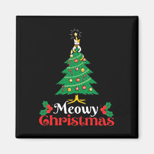 Aimant Noël Meowy