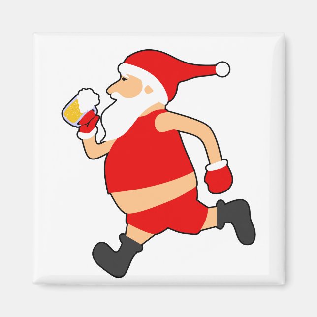 Aimant Noël père Noël (Devant)