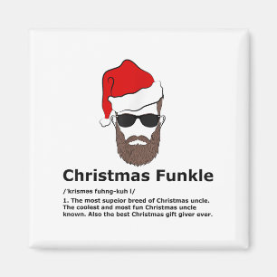 Aimant Noel Porté Funkle Funny Uncle Définition