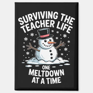 Aimant Noël Survivre à la vie d'enseignant Effondrement X