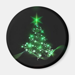 Aimant Noël, vacances, joie, couleurs vertes, décoratio