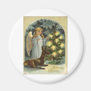 Aimant Noël vintage