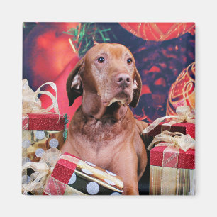 Aimant Noël - Vizsla - Budda