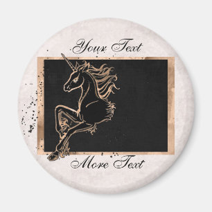 Aimant noir de licorne