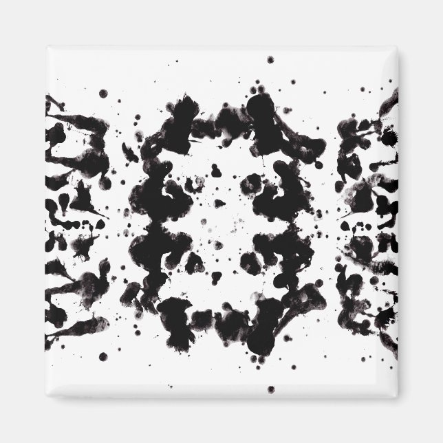 Aimant noir et blanc (Devant)