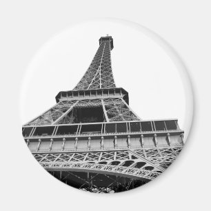 Aimant noir et blanc de Tour Eiffel
