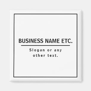 Aimant Noir et blanc moderne