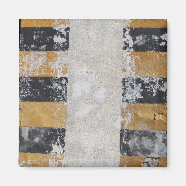 Aimant Noir et jaune (Devant)