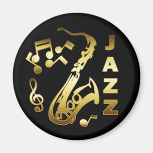 AIMANT NOIR ET JAZZ D'OR
