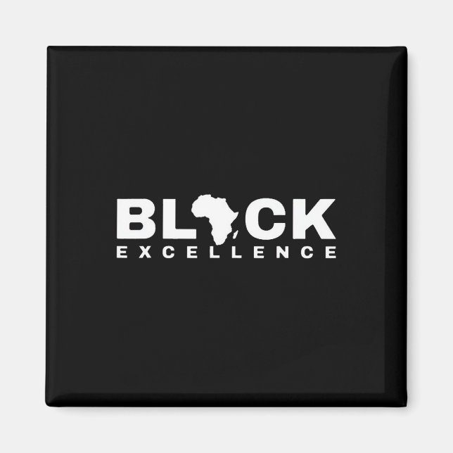 Aimant Noir Histoire Mois Sensibilisation Afro-Américain  (Devant)