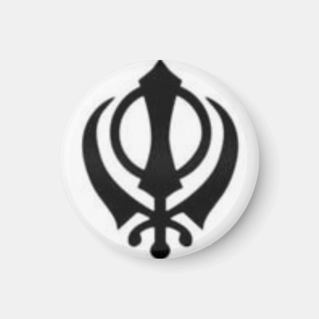 Aimant Noir Khanda (Devant)