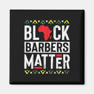 Aimant Noir Mois Barbers Problème Histoire Femmes africai