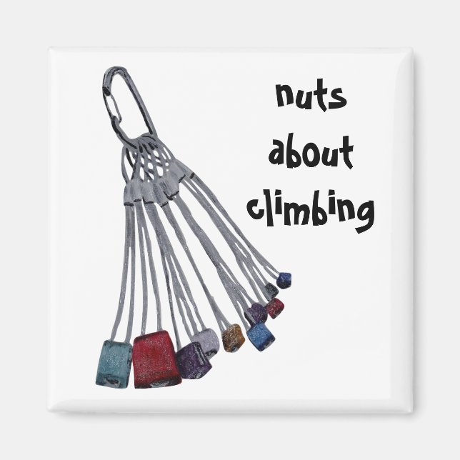 Aimant Noix sur l'aimant Escalade (Devant)