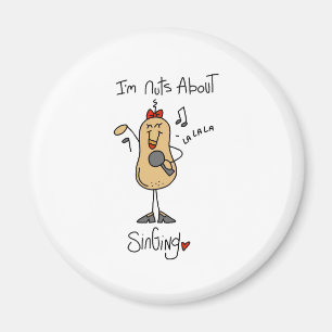 Aimant Noix sur le chant